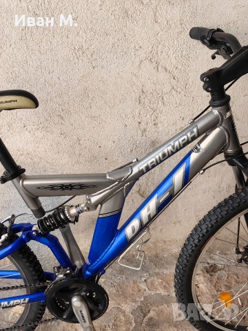 Алуминиев велосипед 26 цола Triumph , снимка 6 - Велосипеди - 53972428