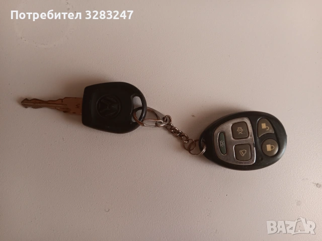 Ключ за фолксваген с дистанционно