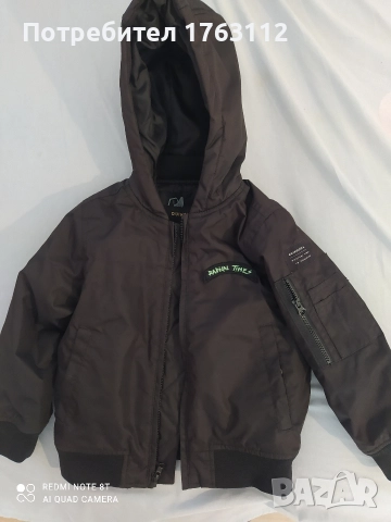 Quiksilver зимно яке за 4г. момче, ново, снимка 3 - Детски якета и елеци - 52721103