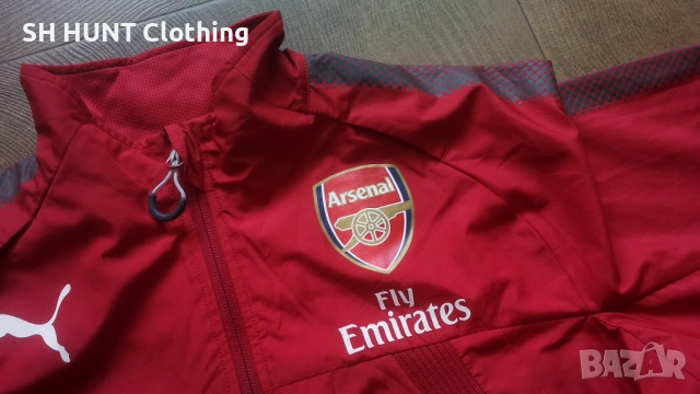 PUMA FC ARSENAL Football Jacket Размер S футболна горница 47-67, снимка 3 - Спортни дрехи, екипи - 53134026