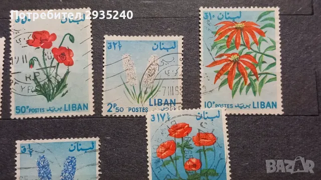 Пощенски марки Liban, снимка 3 - Филателия - 50367909