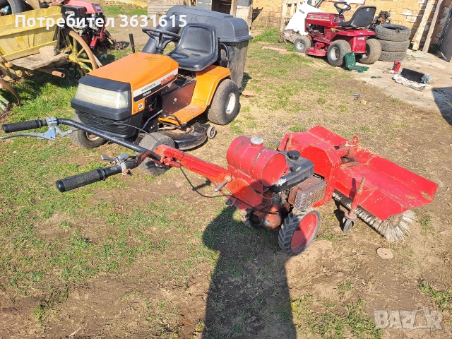 самоходна моторна метла, снимка 3 - Градинска техника - 53734835