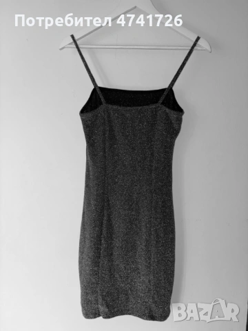 Къса дамска рокля бляскава, снимка 3 - Рокли - 53523536