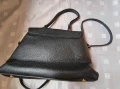 Черна кожена дамска чанта, снимка 12