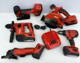 Hilti Сет - Акумулаторно зеге, циркуляр, винтоверт, ъглошлайф и перфоратор, снимка 1