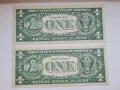 SCARCE. USA. SET $ 1 DOLLAR 1963A UNC , снимка 3