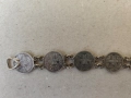 Стара гривна от сребърни Царски монети, снимка 3