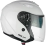 Отворена Каска за Мотор CGM 160A JAD MONO Jet Helmet Бяла, Open-Face МОТО, S Размер + Слънчев Визьор, снимка 1