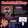 BananMelonBM Баскетболен кош за закрито, с LED светлина/табло, врата, за деца 5+ г., снимка 4