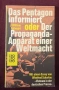 Пропагандата на Пентагона / Da Pentagon informiert oder Der Propaganda-Apparat einer Weltmacht, снимка 1