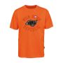 Мъжка тениска Percussion - Wild Boar Republic, в Оранжев цвят