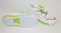 Дамски ефектни маратонки в бяло и зелено Z1397-2, снимка 2
