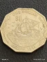 Рядка монета 1 долар 1991г. Белиз кралица Елизабет втора 24286, снимка 3