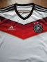 adidas GERMANY 2014 2015 HOME - футболна теколекционерска ниска М , снимка 3