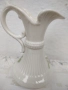 Belleek Ирландия рзакошна ръчно изработена ваза-кана, снимка 3