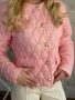 Уникално дамско яке в розово  , снимка 2