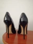 №43 унисекс - мъжки/дамски обувки на висок ток с остър връх и закопчаване с катарама -Hey Si Mey , снимка 8
