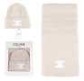 Celine Комплект Зимен Шал И Зимна Шапка - Налични Различни Цветове Код SK421, снимка 5