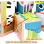 Дървени кубчета тип пъзел с животни 6в1 - КОД 3610, снимка 14