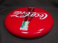 РЕТРО МЕТАЛНА ИЗПЪКНАЛА РЕКЛАМНА ТАБЕЛА COCA-COLA 2003, снимка 4