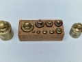Комплект бронзови теглилки - грамове, снимка 5