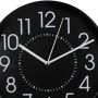 Стенен часовник Liberta, Матов, Черен, 20см, снимка 3