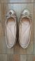 Пролетно-летни обувки на платформа в бледо златисто, снимка 1 - Дамски ежедневни обувки - 45764695