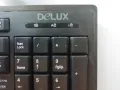 USB клавиатура Delux, снимка 2