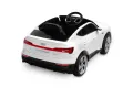 Луксозна детска акумулаторна кола AUDI ETRON SPORTBACK – Бяла, с дистанционно и LED светлини, снимка 2