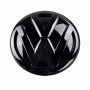 задна емблема черен гланц за VW Golf 7 MK7 110mm, снимка 2