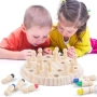 ПРОМОЦИЯ Дървена детска игра за памет WEARXI MEMORY CHESS (X00166XL1F), снимка 1