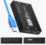 Карта за видеозапис, карта за заснемане на игри за 4K HDMI вход и изход 1080P 60FPS HDMI Loop-Out, снимка 1