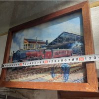 Плакат снимка картина влакове локомативи N 3, снимка 4 - Антикварни и старинни предмети - 45209068