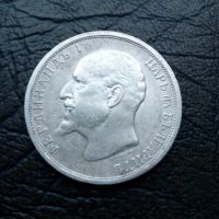 1 лев 1913 година Фердинанд сребро, снимка 2 - Нумизматика и бонистика - 45528816