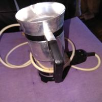 Електрически кафеник от соца на феромагнити Перник Н-205 мм фи 105мм 0.500мл нов, снимка 1 - Аксесоари за кухня - 45082206