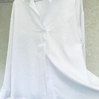 Модерна бяла блуза/ риза/туника, снимка 3 - Ризи - 45209584
