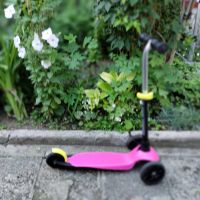 Детска тротинетка OXELO В1 с 3 колела и панел-розов, снимка 4 - Скутери и тротинетки - 45700699
