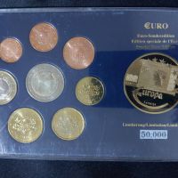Латвия 2014 - Евро Сет - комплектна серия от 1 цент до 2 евро + възпоменателен медал , снимка 1 - Нумизматика и бонистика - 45524782