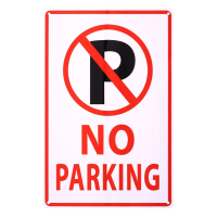 Метална табела Забранено паркиране - No Parking, снимка 1 - Аксесоари и консумативи - 45058760