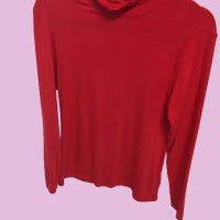Червено поло PEPCO LADIES, 12 лв., S, M, XL , снимка 2 - Блузи с дълъг ръкав и пуловери - 45457374