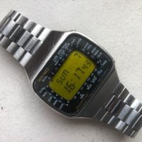 ретро LCD "SEIKO" World Time M158 - 5009 - JAPAN - 1970г., снимка 2 - Антикварни и старинни предмети - 45141934