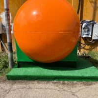 Подвижен павильон портокал, снимка 1 - Друго търговско оборудване - 45264446
