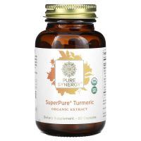 Pure Synergy SuperPure, Екстракт от куркума, 60 капсули, снимка 1 - Хранителни добавки - 46070970