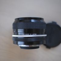 Nikon Nikkor 50mm f2 ръчнофокусен твърд обектив, снимка 3 - Обективи и филтри - 45289511