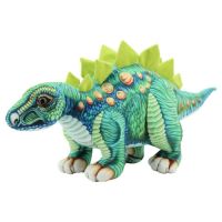 Плюшен динозавър Зелен стегозавър, 30см, снимка 2 - Плюшени играчки - 45780269