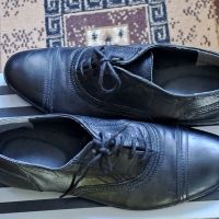 обувки кожа половинки черни нови     ном  44  и ном 41, снимка 2 - Ежедневни обувки - 28479907