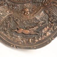 Бронзова плоча от 19. век - Истински Шедьовър, снимка 4 - Антикварни и старинни предмети - 45439777