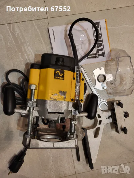 Продавам оберфреза DeWalt DW625E 2000 вата, снимка 1