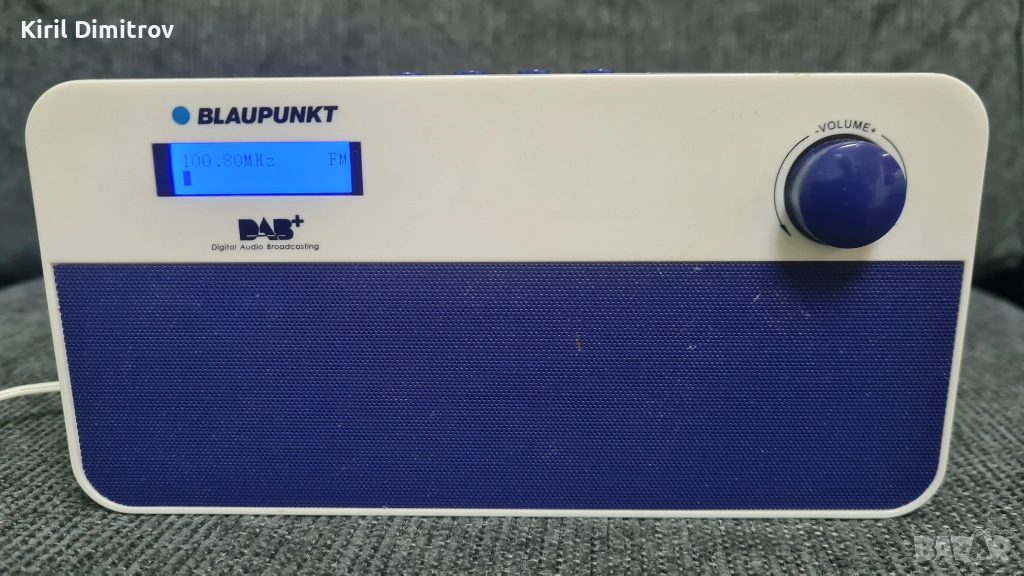 Цифрово DAB+, FM радио BLAUPUNKT RX+10WH, снимка 1