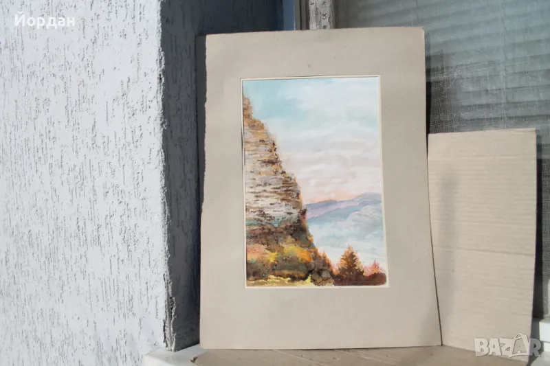 Акварел /автор-Никола Пилчев/, снимка 1